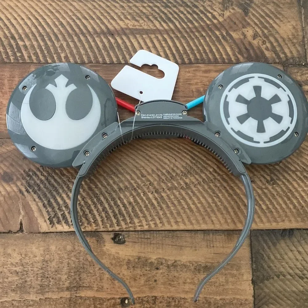 Disney Star Wars Lightsaber Rebel Alliance Galactic Empire Glow Toddler Headband